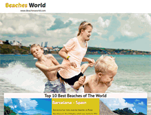 Tablet Screenshot of beachesworld.com